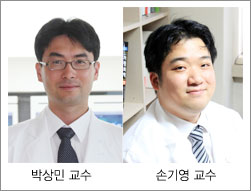 좌측부터 박상민 교수, 손기영교수